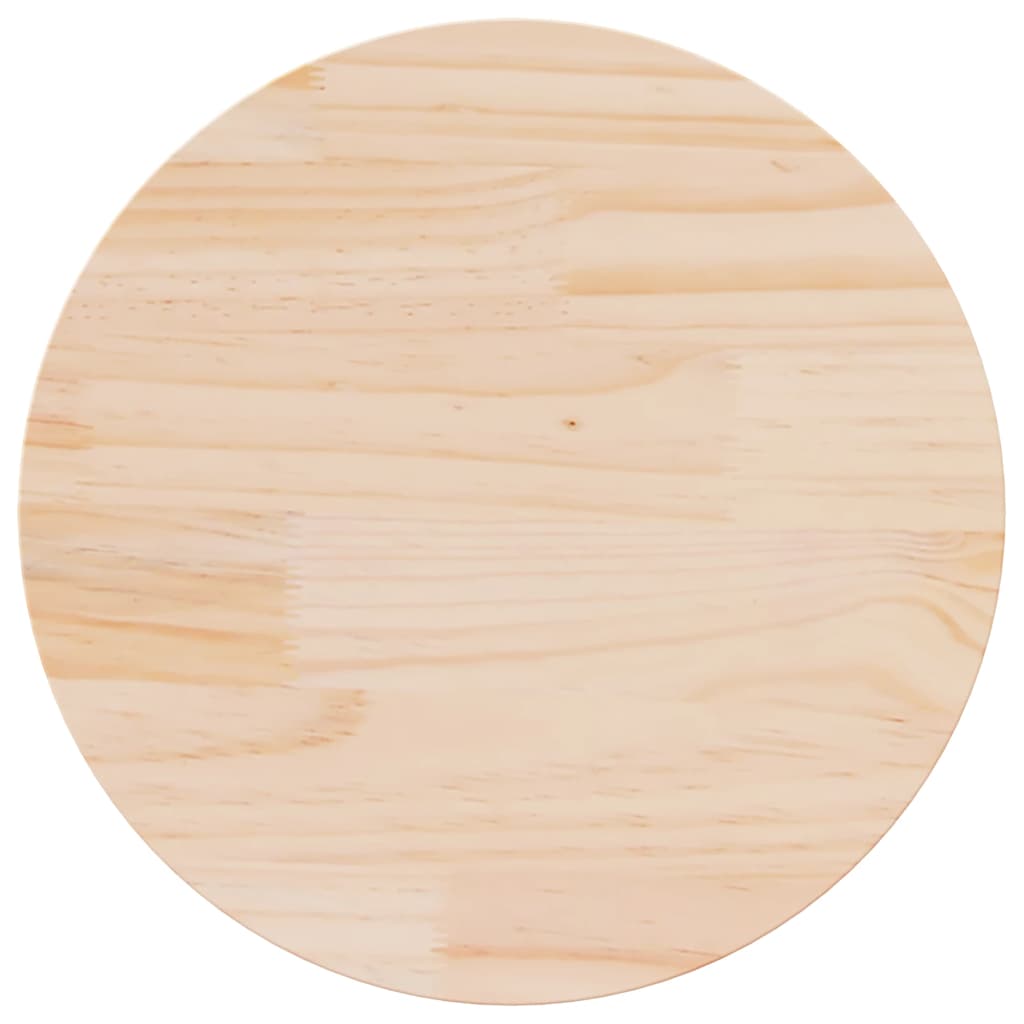 Table Top Brown Solid pine wood 19.7 in Durable Table Top