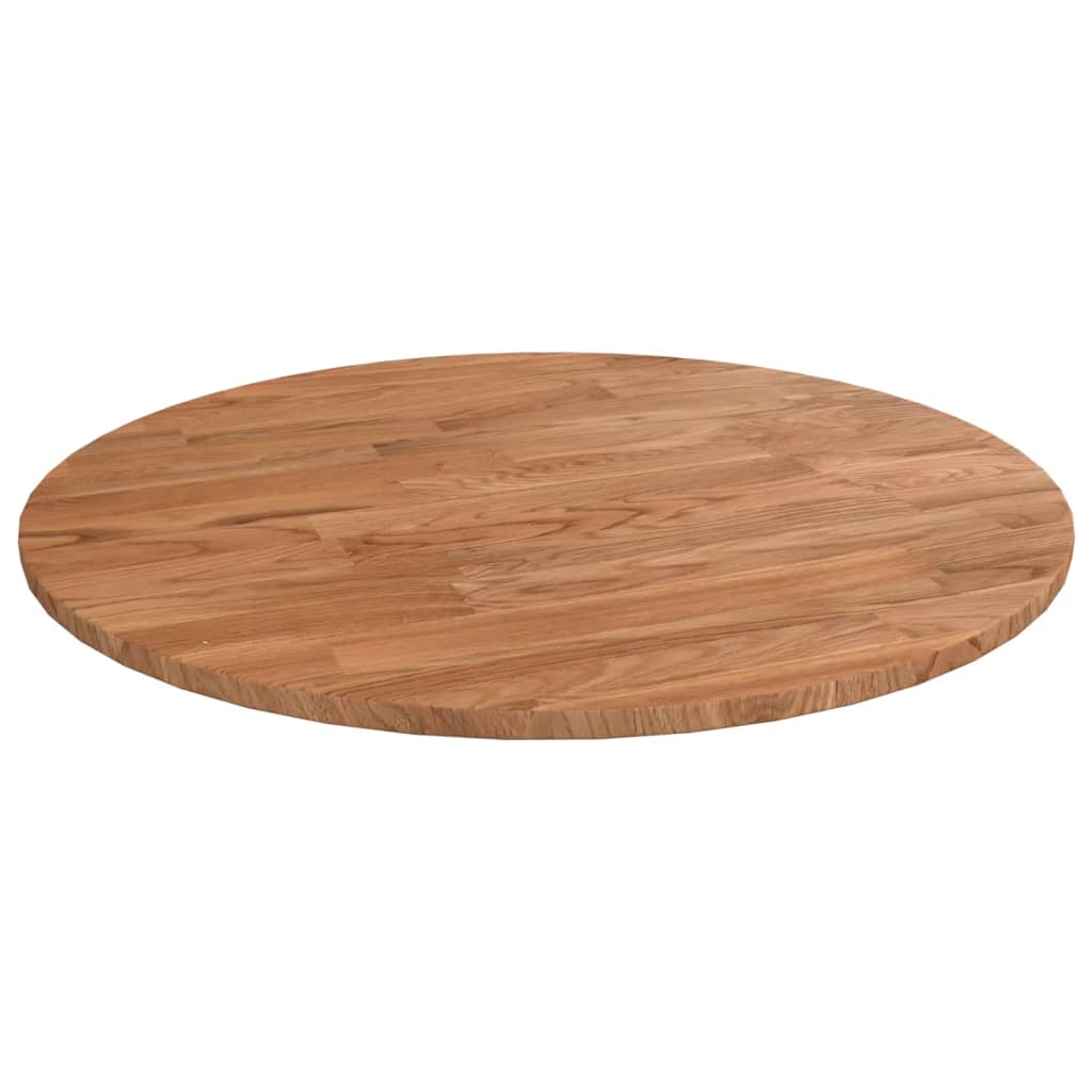 Table Top Light brown Solid Oak Wood 15.7 in Tough Table Top