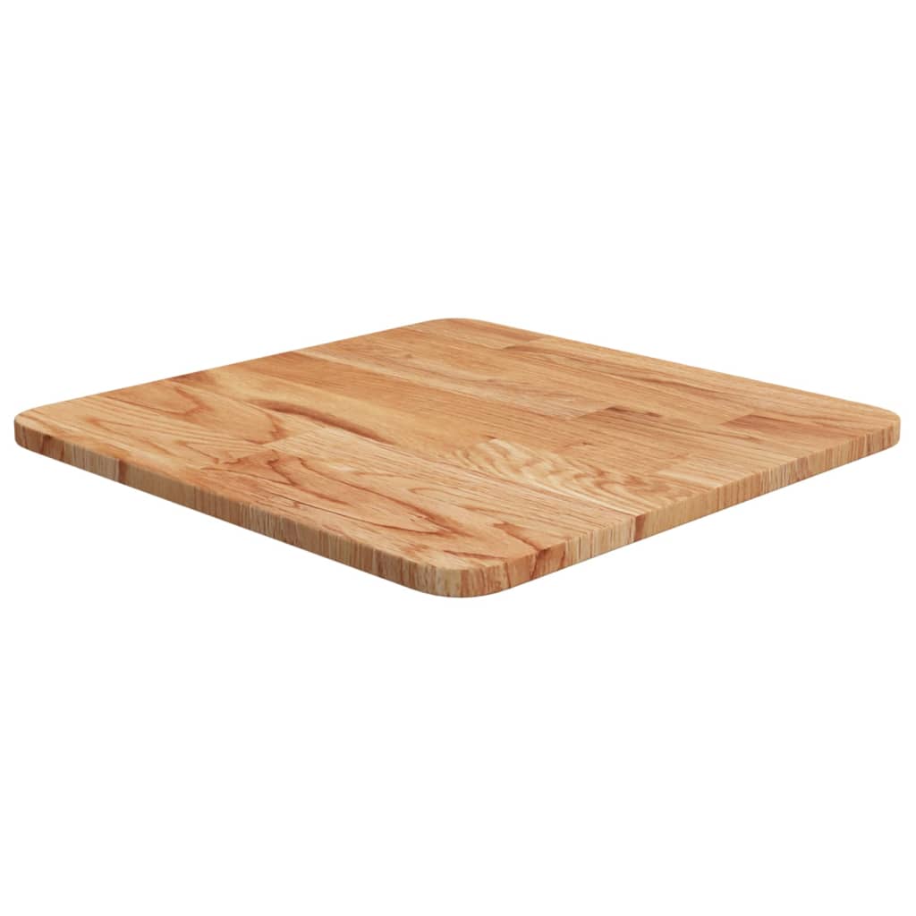 Table Top Light brown Solid oak wood 16x16in Durable Table Top