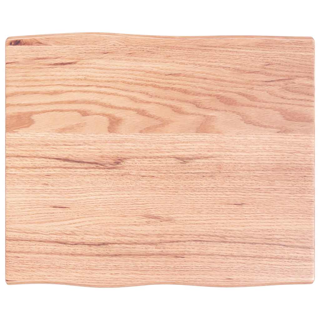 Table Top Light brown Solid oak wood 23.6x19.7 in Table Top