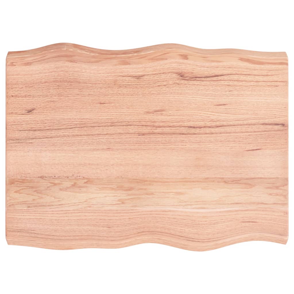 Table Top Light brown Solid Oak Wood 31.5x23.6 in Table Top