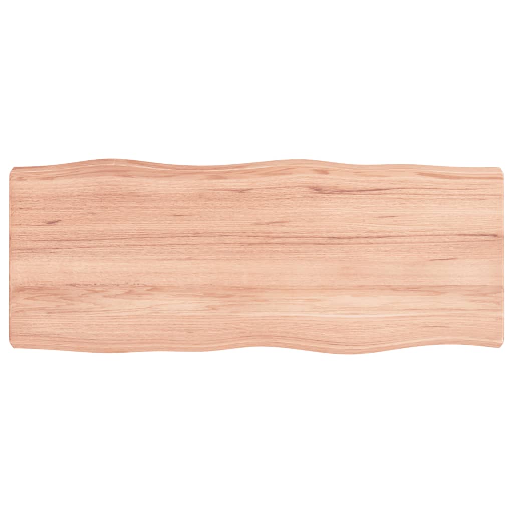 Table Top Light brown Solid oak wood 39.4 x 15.7 x Durable