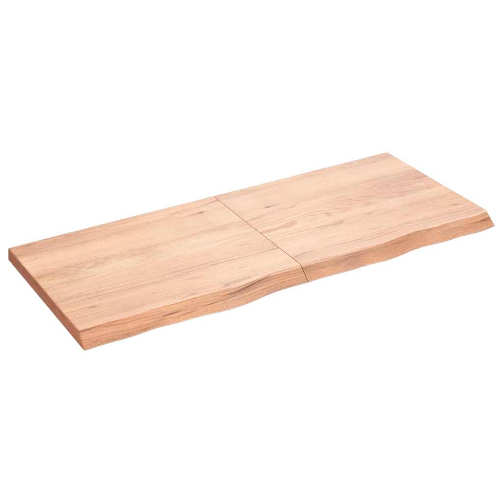 Table Top Light Brown Solid Oak Wood 47.2 x 19.7 in Foldable