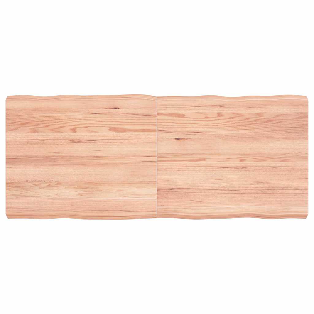 Table Top Light brown Solid oak wood 47.2x19.7x2.4 in Foldable