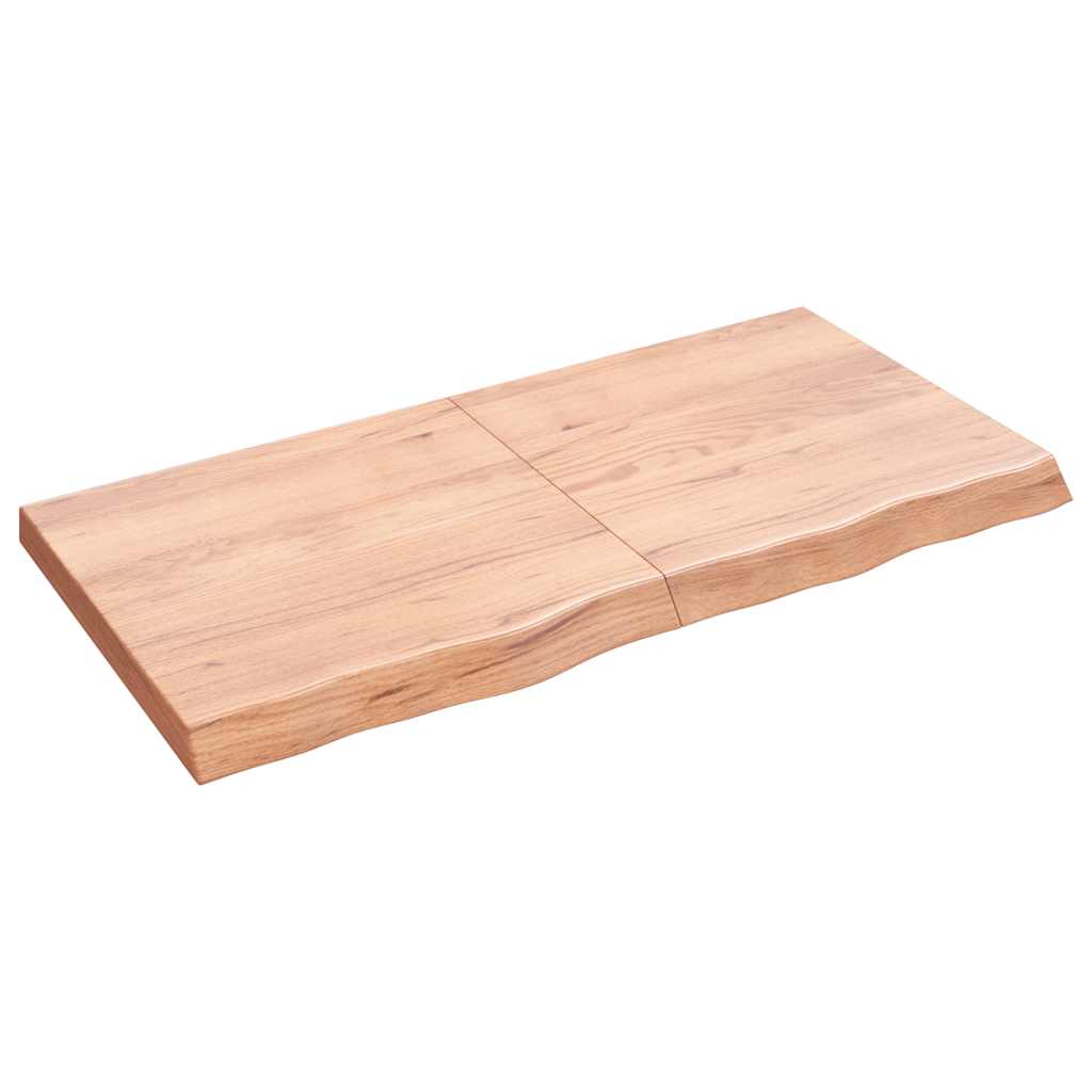 Table Top Light brown Solid oak wood 47.2x23.6 in Foldable
