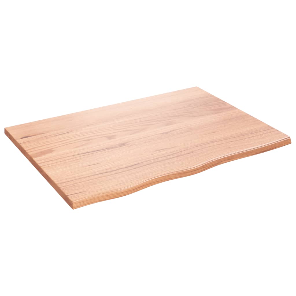 Table Top Light brown Solid oak wood Medium Dining Table Top