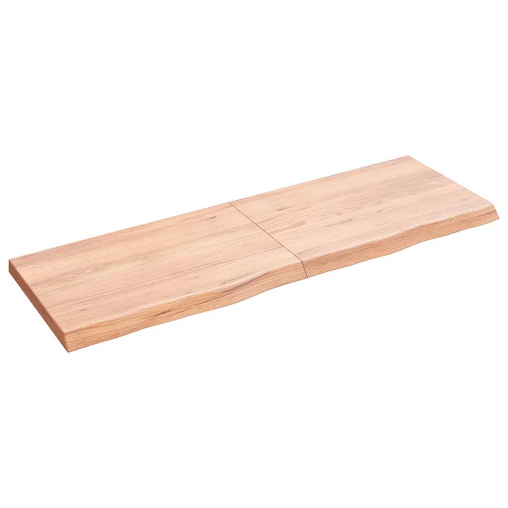 Table Top Light brown Solid oak wood with varnish finish