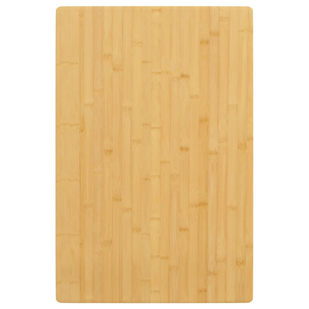 Table Top Natural Bamboo Bamboo with varnish finish
