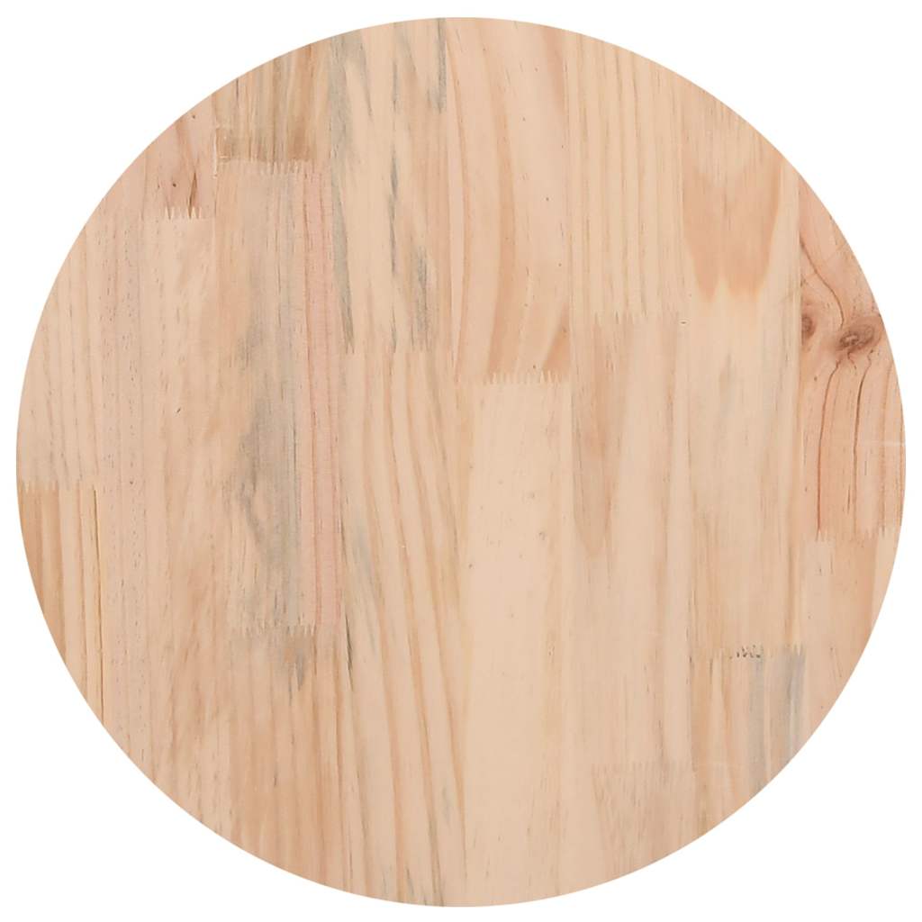 Table Top Natural Solid pinewood Medium Dining Table Top Round