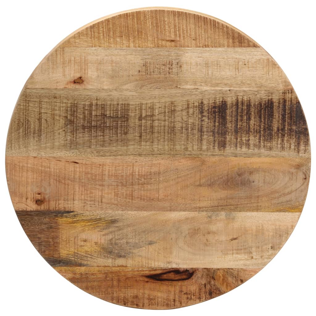 Table Top Natural Solid rough mango wood Small Durable
