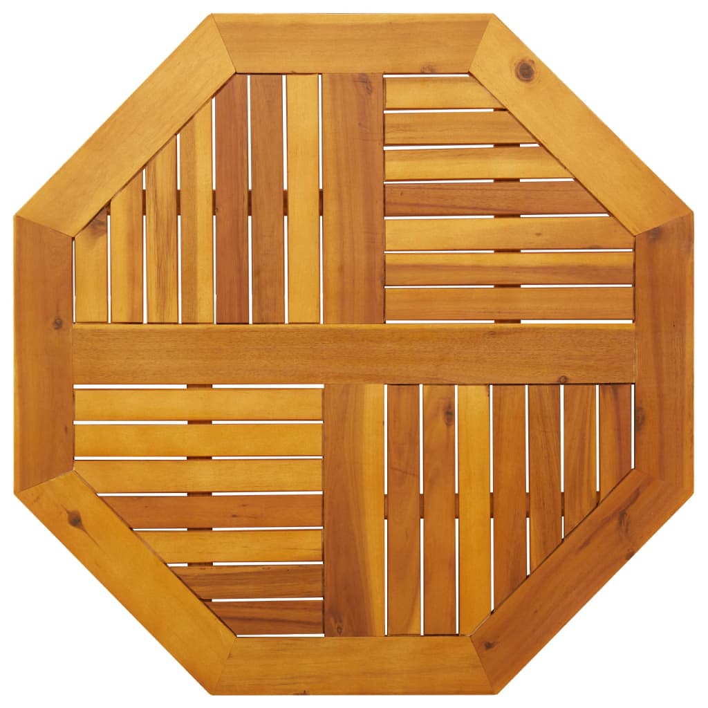 Table Top Natural wood color Solid acacia wood 31.5 in Durable