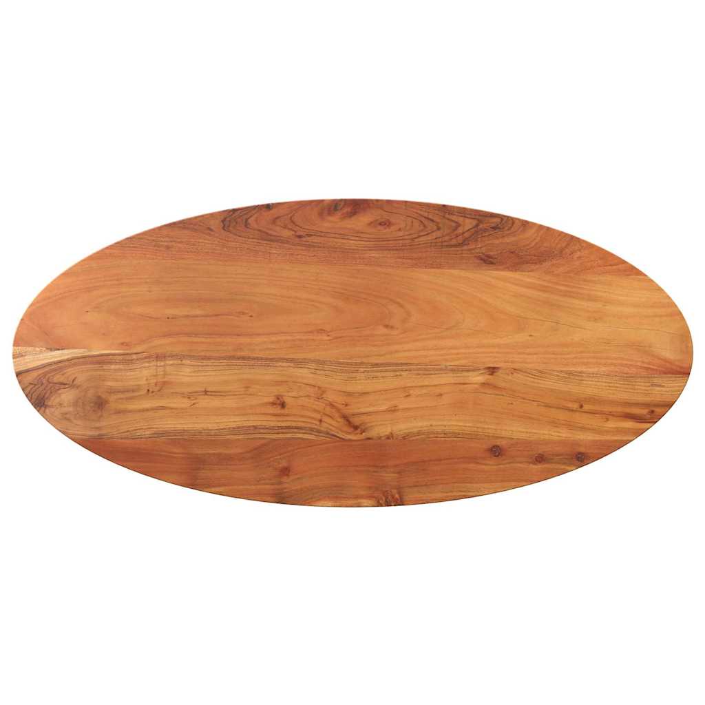 Table Top Natural Wood Solid Acacia wood Durable Table Top Oval