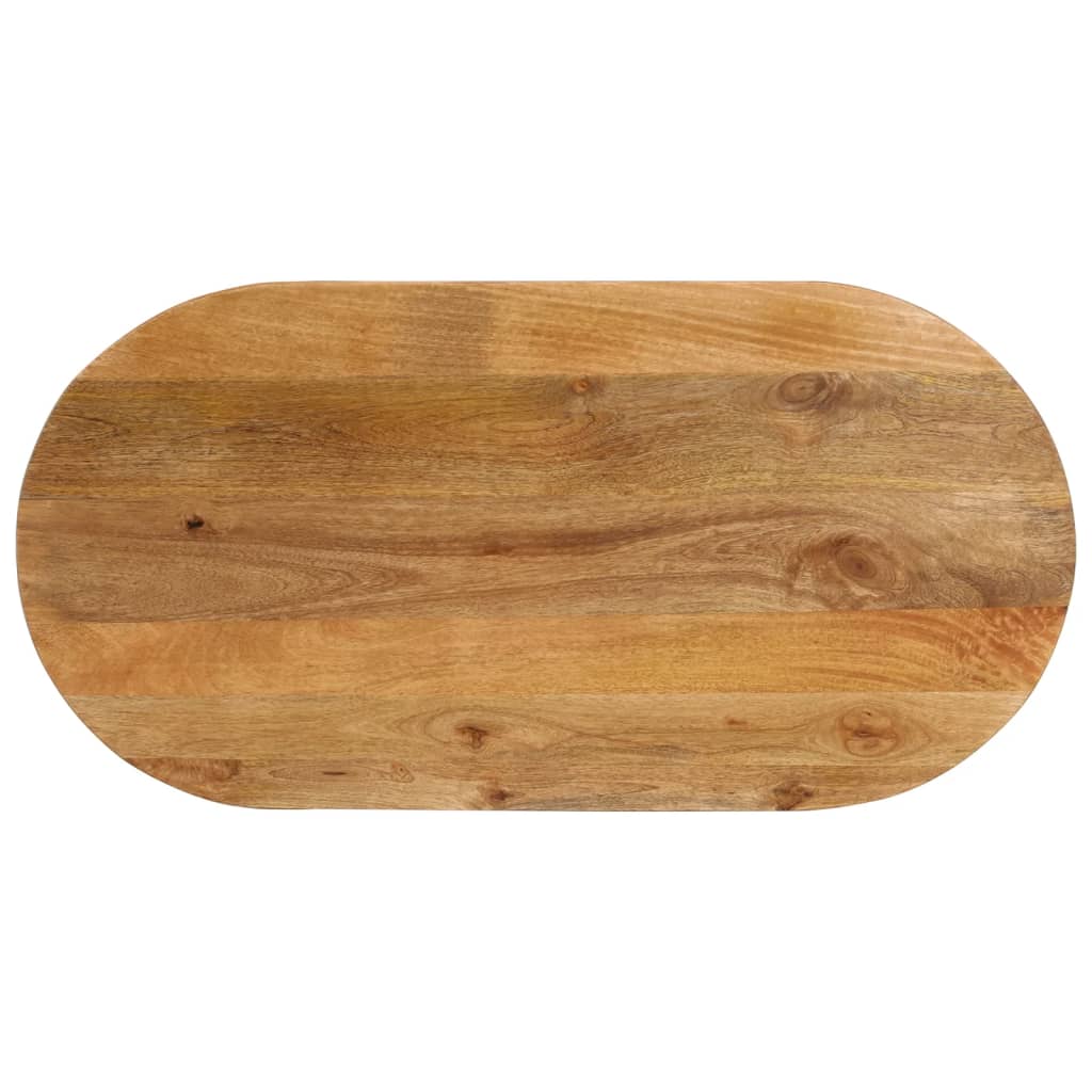 Table Top Oak Solid mango wood 31.5 x 15.7 in Durable Table Top