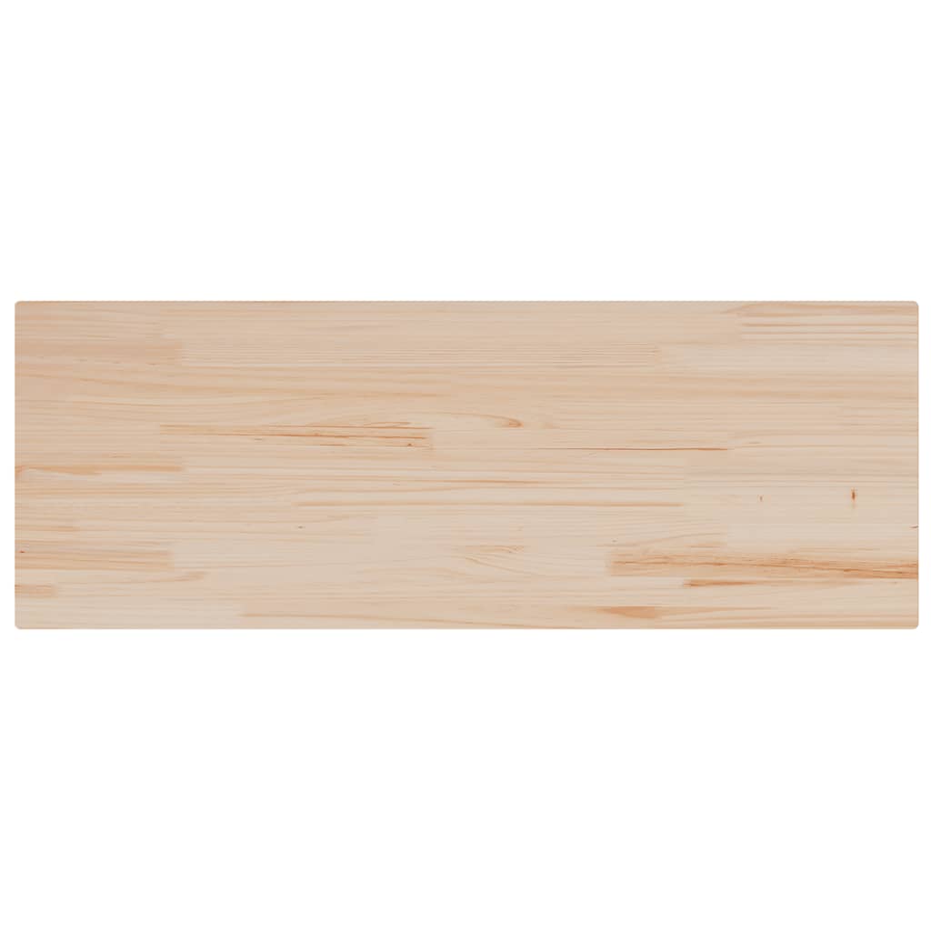 Table Top Pine Solid Pine Wood 43.3 x 15.7 x 0.7 in Durable