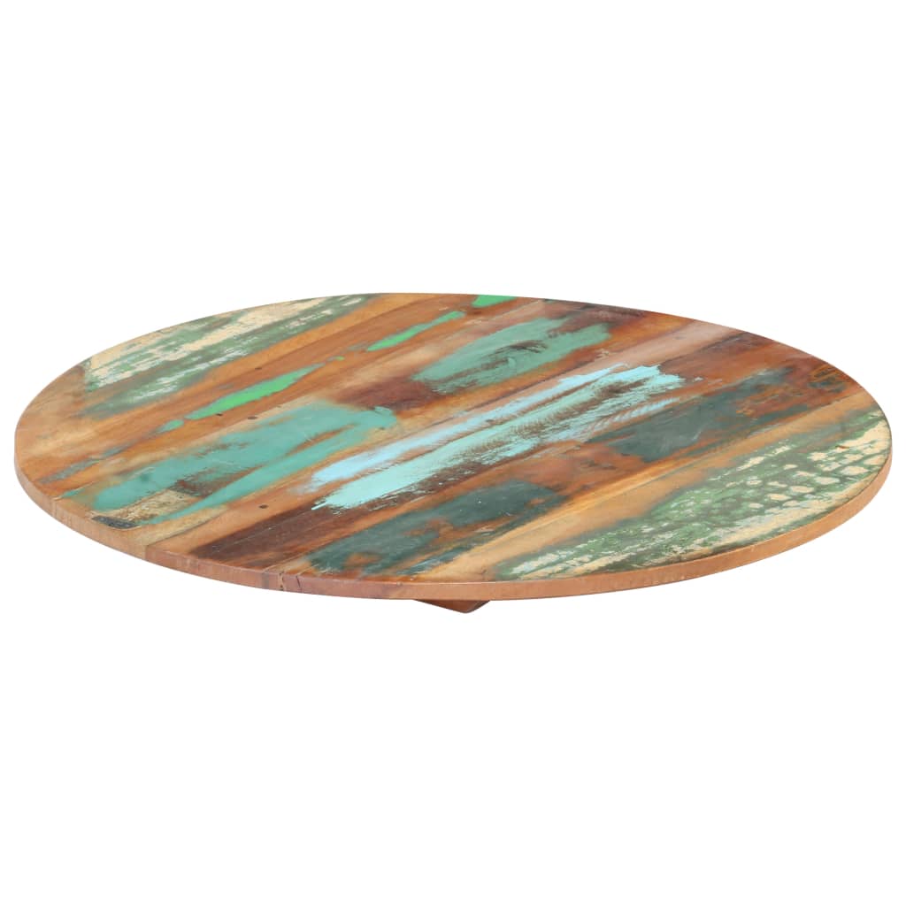 Table Top Varied colors with natural wood grain and signs of wear