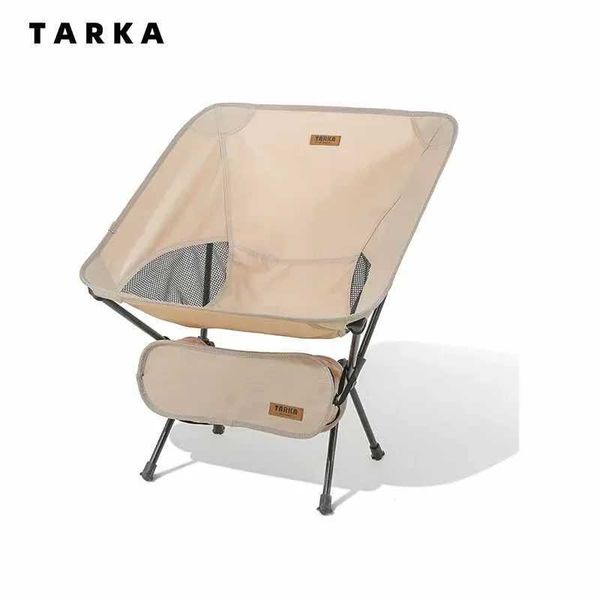 Taka Outdoor Folding Chair Oxford Cloth Camping Moon Chair Ultra Lightweight Portable Hiking BBQ Picnic Chair Fishing Beach AccessoriesW2411