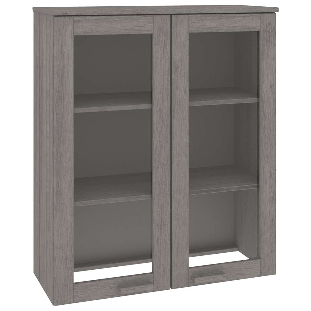 Top for Highboard HAMAR Light Gray 33.5"x13.8"x39.4" Solid Wood Pine