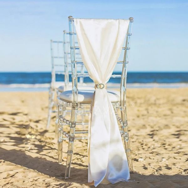 Transparent dining chair for hotels, crystal event chairs, commercial and outdoor furniture, banquet and lounge seating for weddings