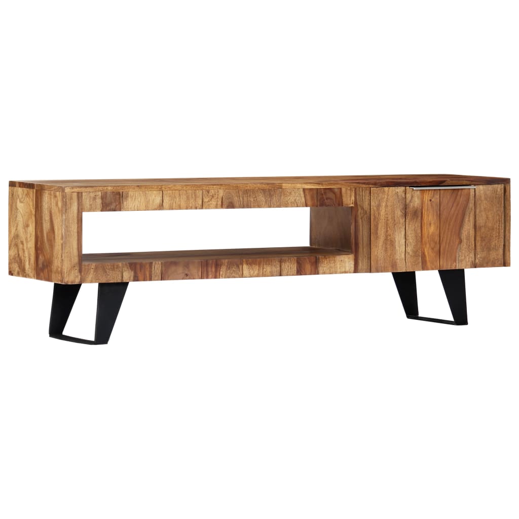 TV Cabinet Natural and black