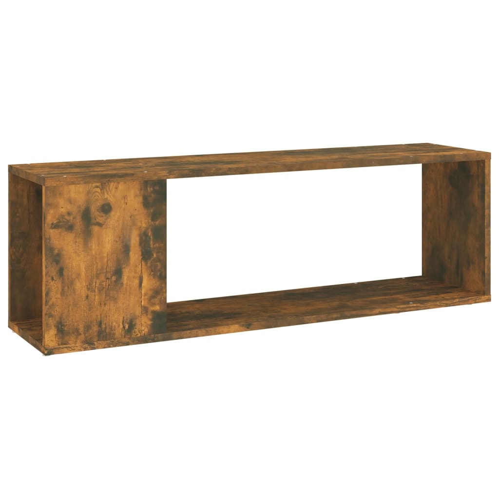 TV Cabinet Smoked Oak Engineered Wood 39.4 x 9.4 x 12.6 in