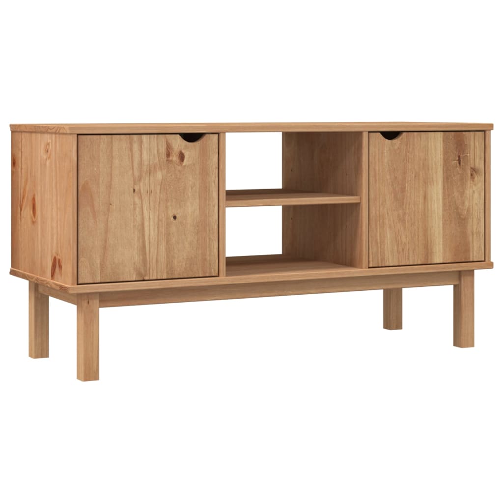 Tv Cabinet Solid pinewood, engineered wood Medium Tv Cabinet