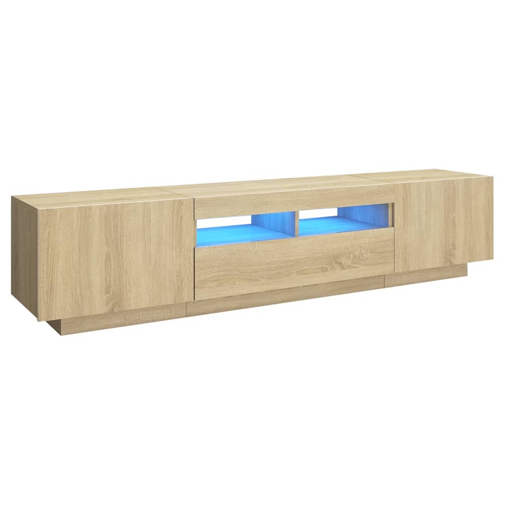 TV Cabinet Sonoma oak Engineered wood Large TV Cabinet