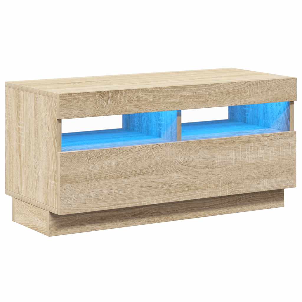 TV Cabinet Sonoma Oak Engineered Wood Medium Modern TV Cabinets