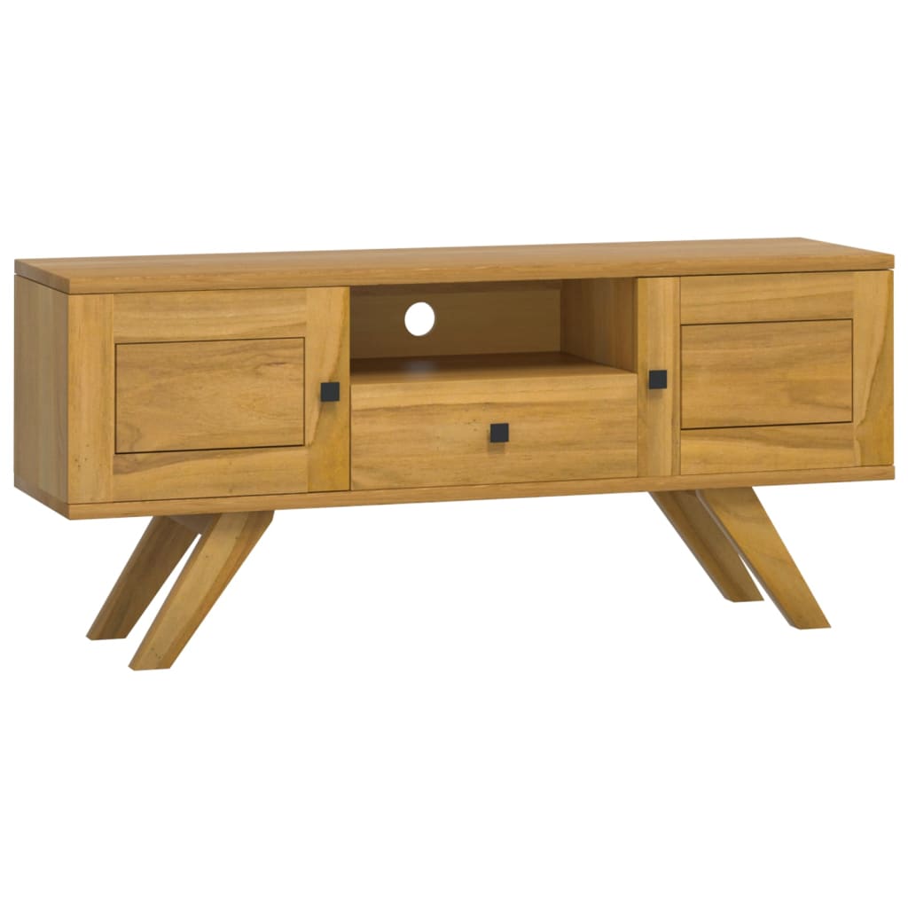 TV Cabinet Teak Solid teak wood TV Cabinet Rectangular