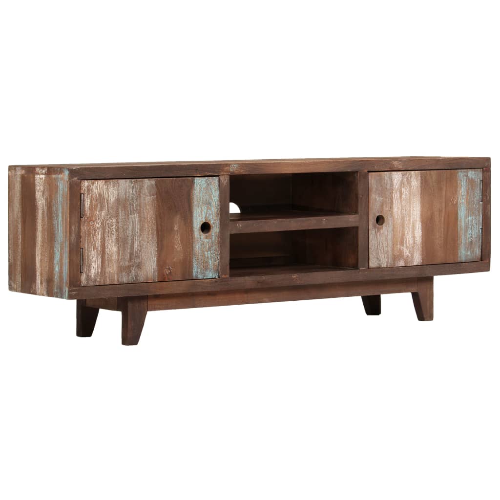 TV Cabinet Varied wood tones Solid acacia wood Medium TV Cabinet