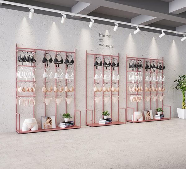 Underwear store display rack Commercial Furniture cabinet underwears floor middle island racks double-sided socks show bra shelf

Rewritten as:
Commercial display racks for underwear stores featuring floor cabinets, middle island stands, double-sided sock displays, and bra shelves