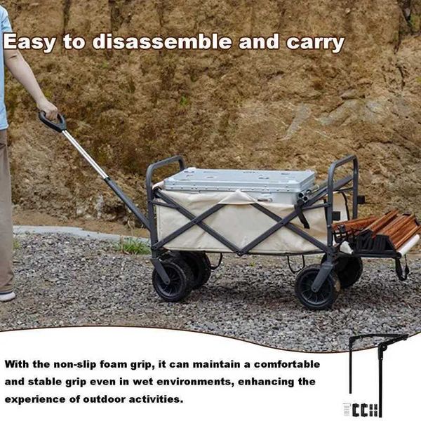 Used for semi-folding multifunctional vehicles, foldable handcarts, and camping car handle accessories