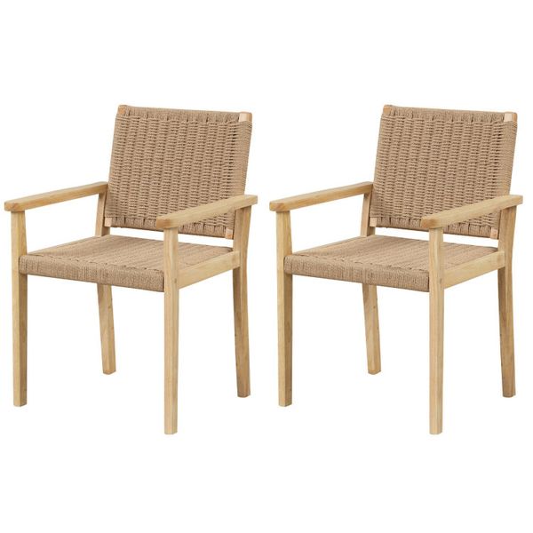 Versatile dual wooden bench seat, ideal for home decor or patio setups