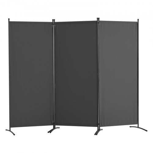 VEVOR 3-panel fabric room divider for privacy in offices, bedrooms, dining areas, and studies