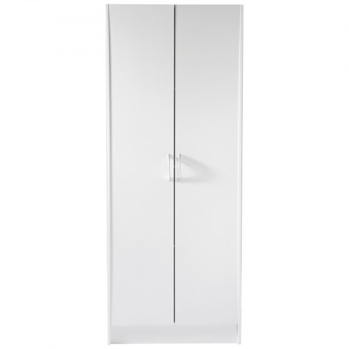 VEVOR 60" tall kitchen pantry with 3 shelves (2 adjustable), freestanding storage cabinet holds up to 110LBS