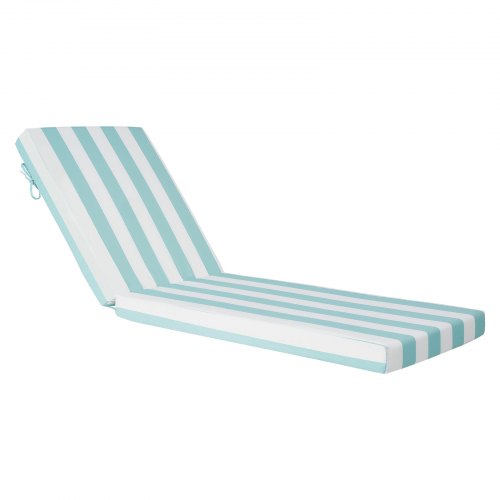 VEVOR Chaise Lounge Cushion, 80 x 26 x 4 in, Set of 2 Outdoor Lounge Chair Cushions, Waterproof & Fade-Resistant Sun Lounger Cushions with Ties, Patio

VEVOR chaise lounge cushions, set of 2, measuring 80x26x4 inches, waterproof and fade-resistant outdoor chair pads with ties for patio use