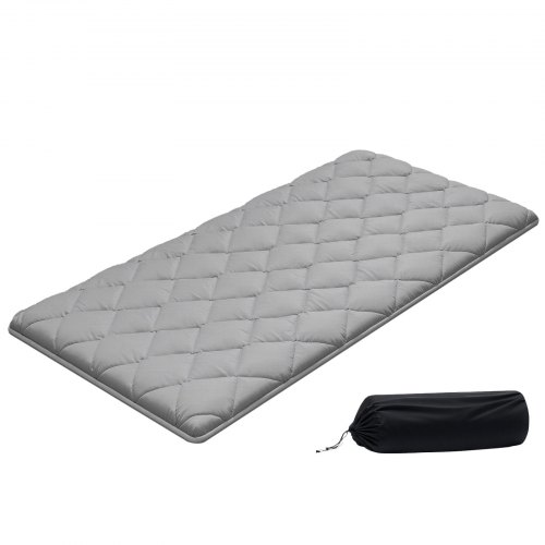 VEVOR Japanese Tatami Mat, Twin Size Foldable Japanese Tatami Mattress, Futon Mattress with Storage Bag & Fastener, 9-Layer Floor Mat for Sleeping, Do