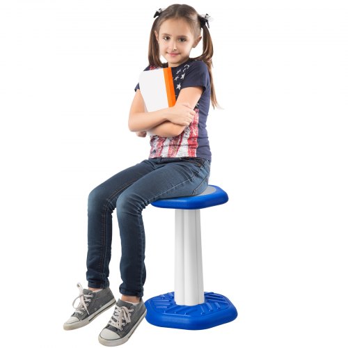 VEVOR Kids' Wobble Chair with Sponge Cushion enhances focus, posture and calmness for children aged 7-12, perfect for home and school use