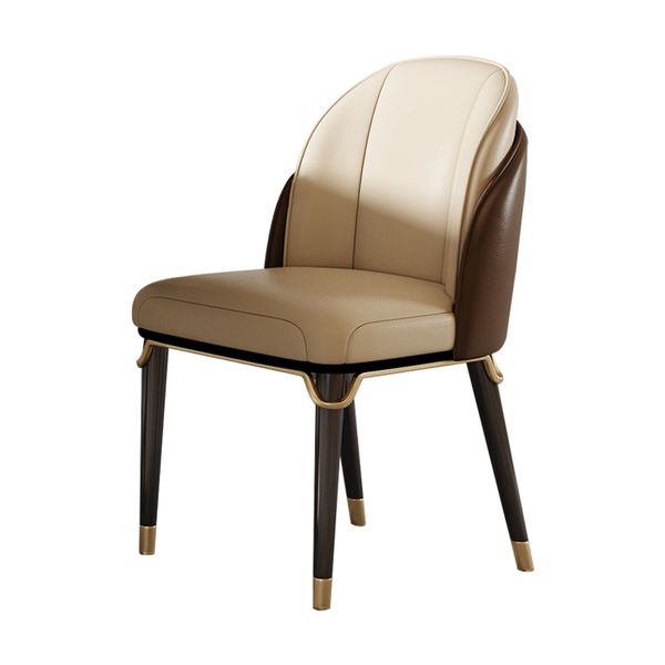 Vintage-style computer chair with soft Nordic design, ideal for offices, lounges, libraries, or kitchen dining areas