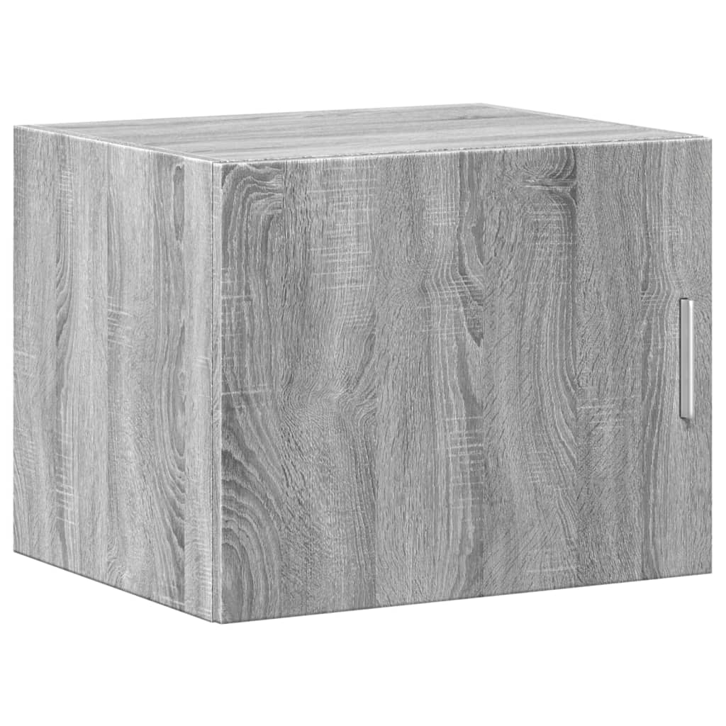 Wall Cabinet Grey Sonoma Engineered wood Medium Reversible