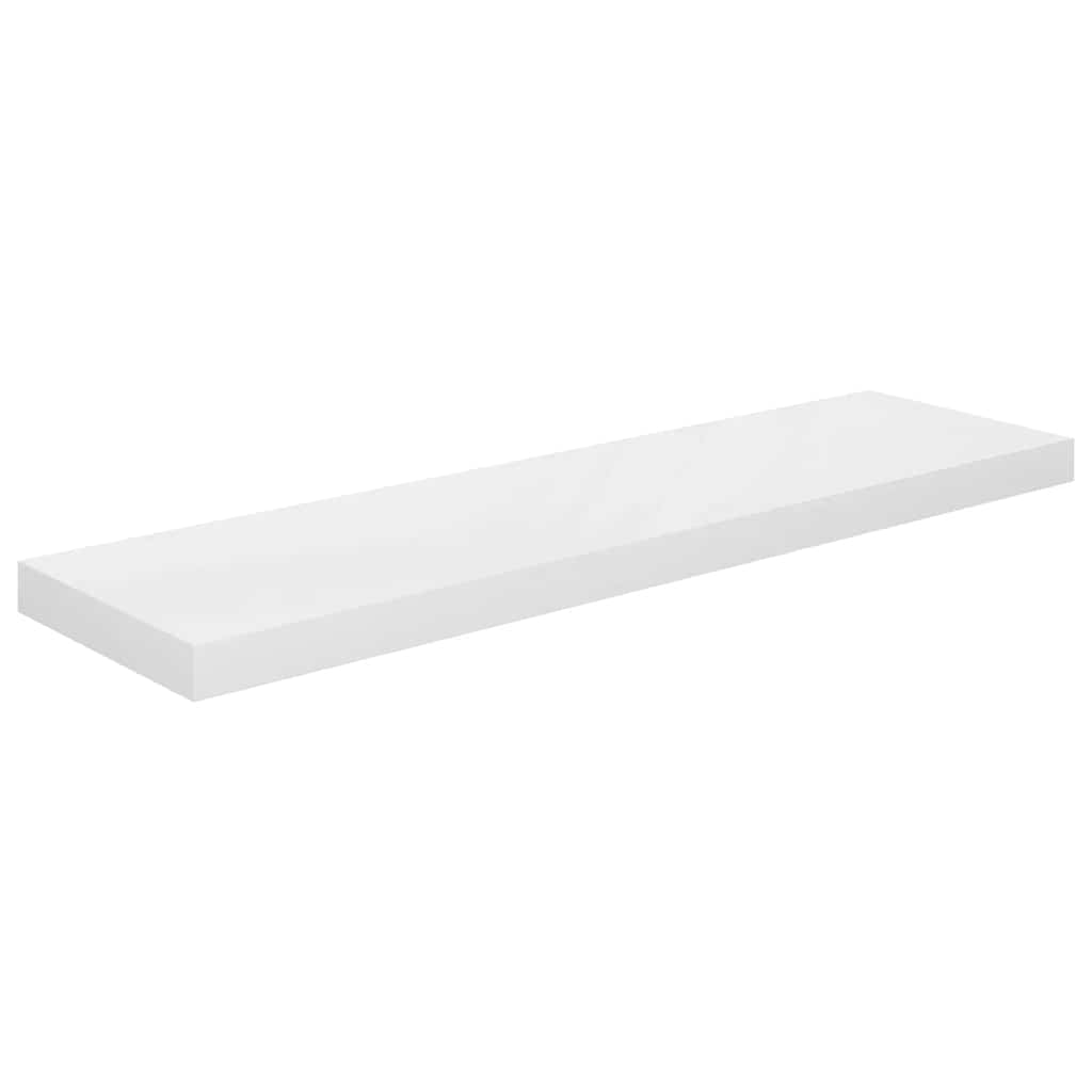 Wall Shelf High gloss white Honeycomb MDF, metal Medium
