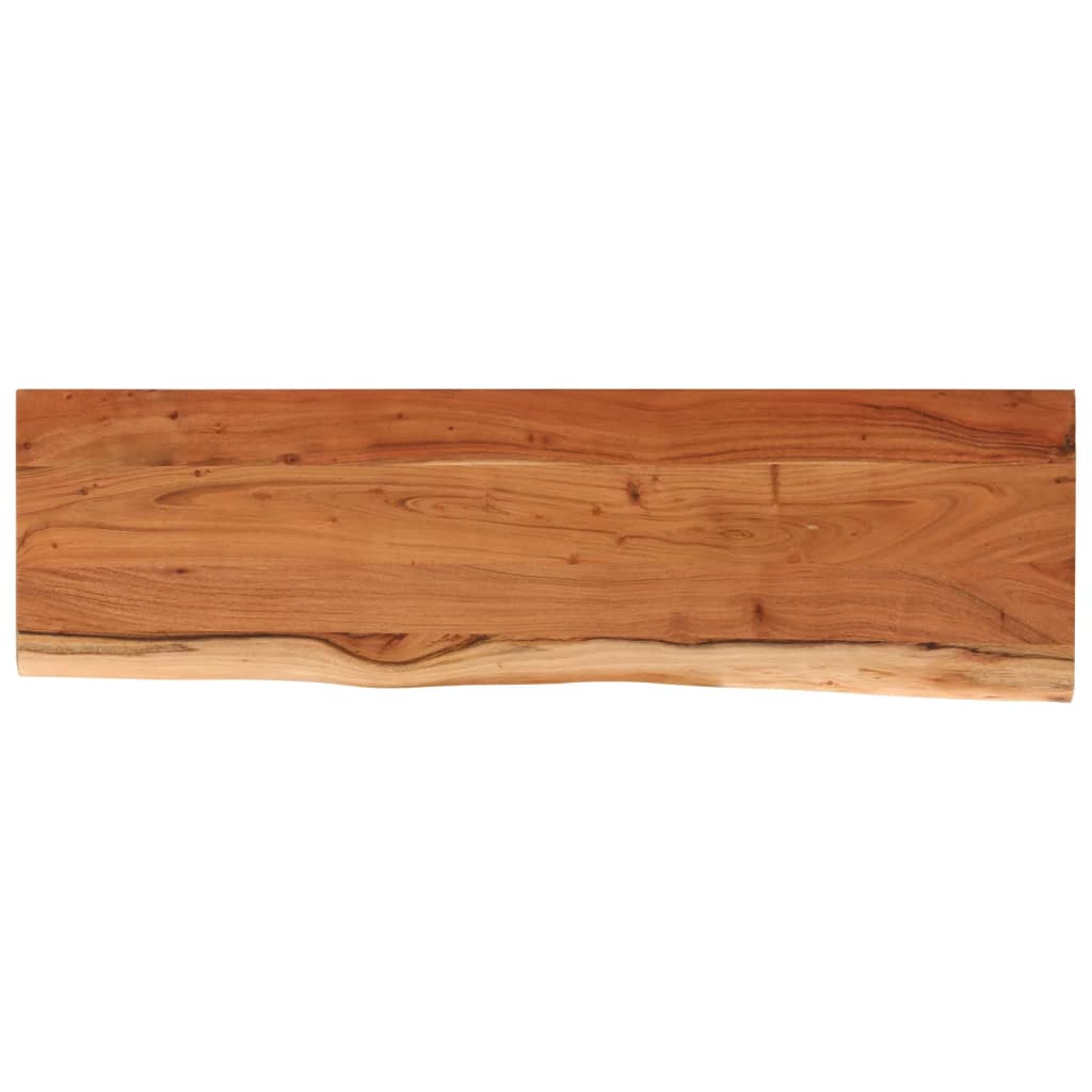 Wall Shelf Natural wood tone Solid Acacia wood Medium Durable