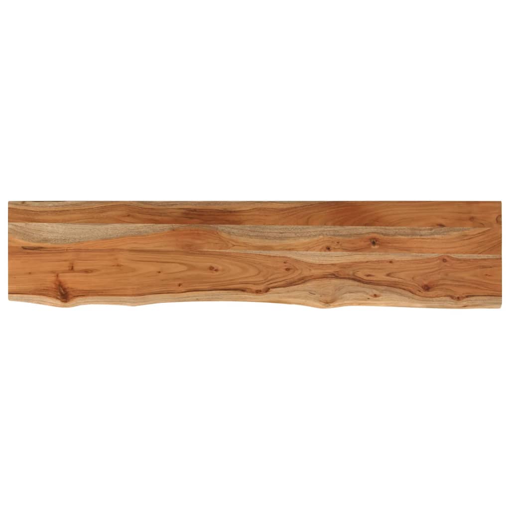 Wall Shelf Natural wood tones Solid acacia wood 47.2 in Width