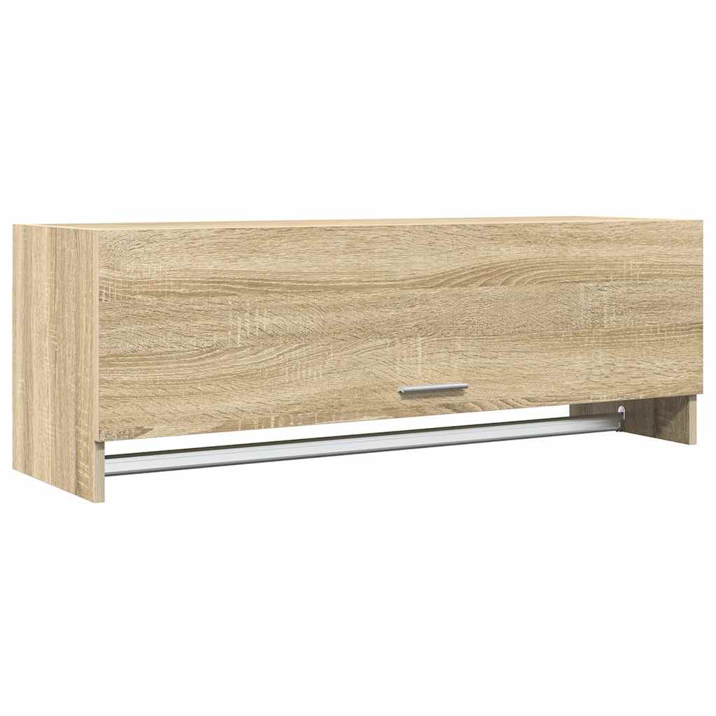 Wardrobe Sonoma Oak 39.4"x12.8"x13.8" Engineered Wood