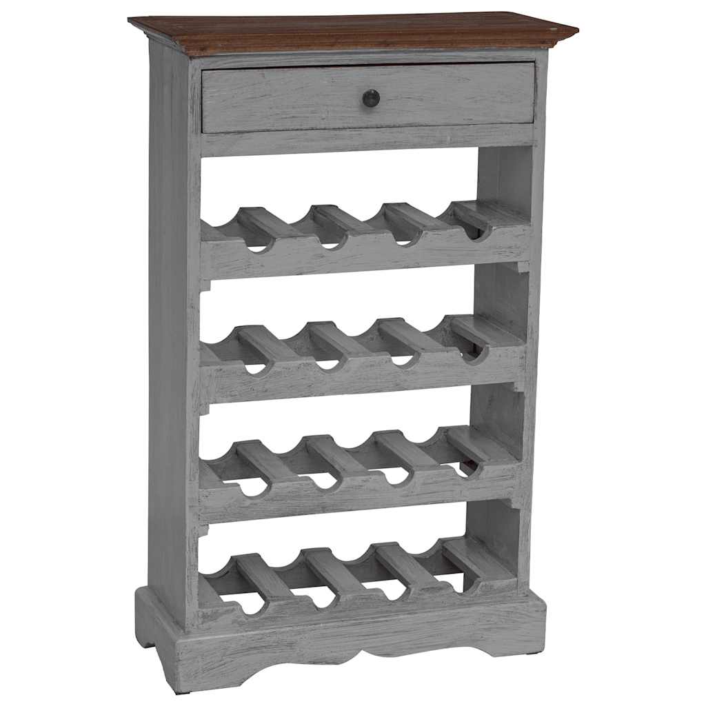 Wine Rack Solid Mahogany Wood 21.7"x9.1"x33.5"