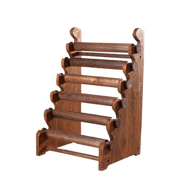 Wooden jewelry and watch display stand for commercial furniture