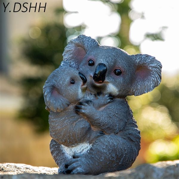 Y.DSHH outdoor koala-shaped garden sculpture for waterproof yard decoration